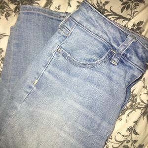 AMERICANEAGLE light wash regular jogging jeans 0